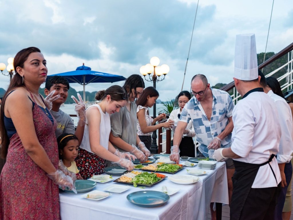 Vietnamese Cooking Class Aboard: Learning to Make Pho and More
