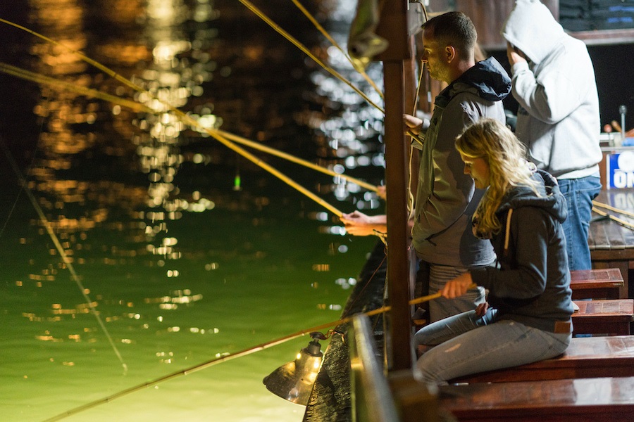 Night Squid Fishing: An Unexpected Highlight of Any Halong Cruise